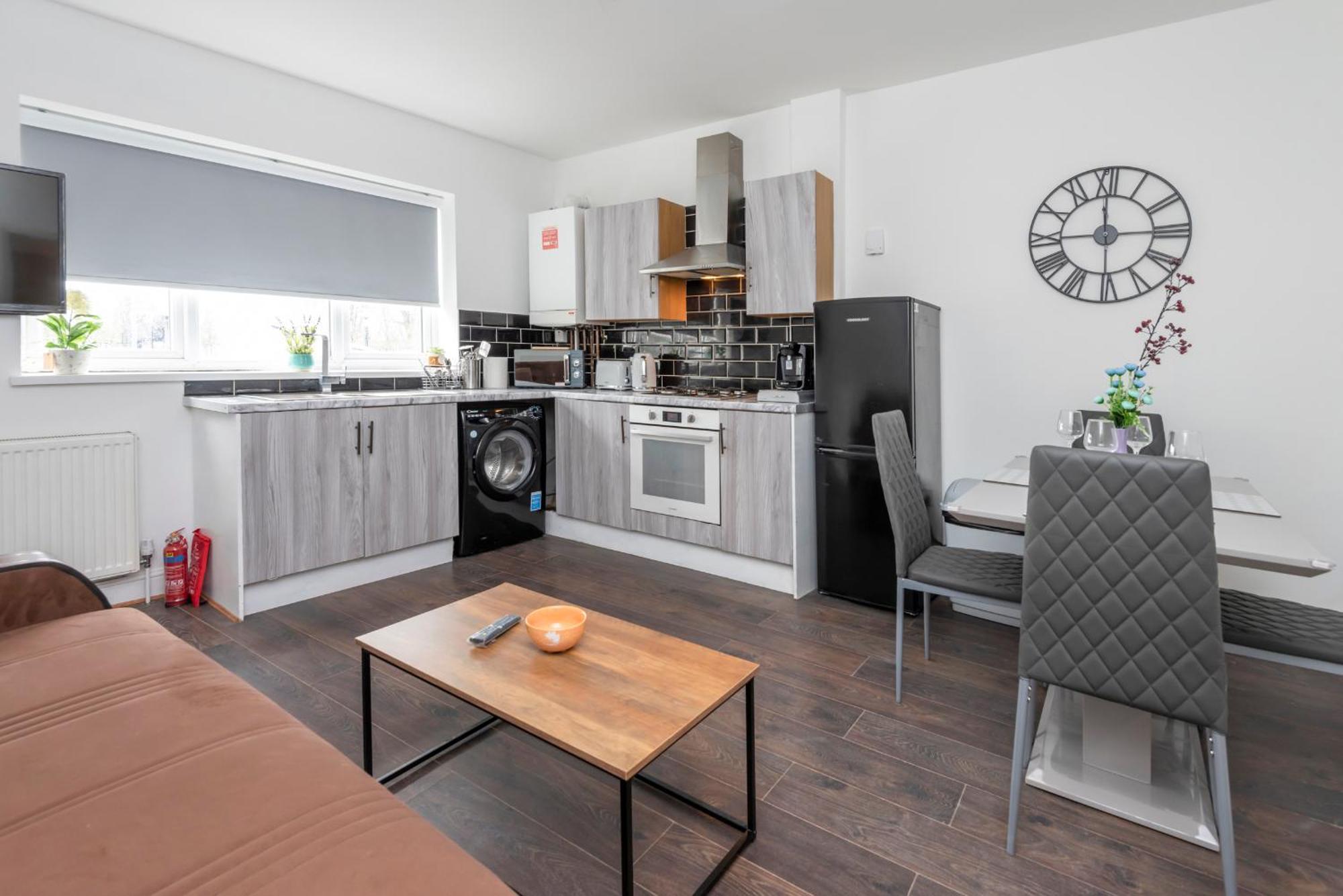 Modern Family Home W/Wi-Fi, Netflix, Self Check-In Londra Dış mekan fotoğraf